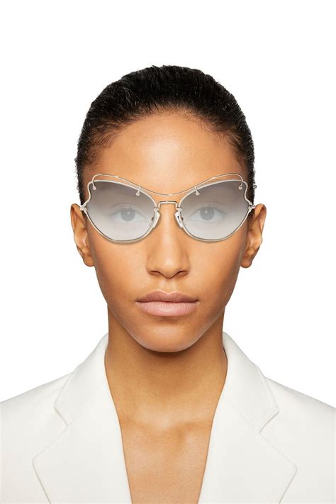 miu miu gold frame sunglasses|miu miu sunglasses price.